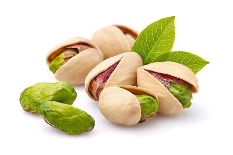 Pistachios increase sexual desire and the brightness of orgasm in a man