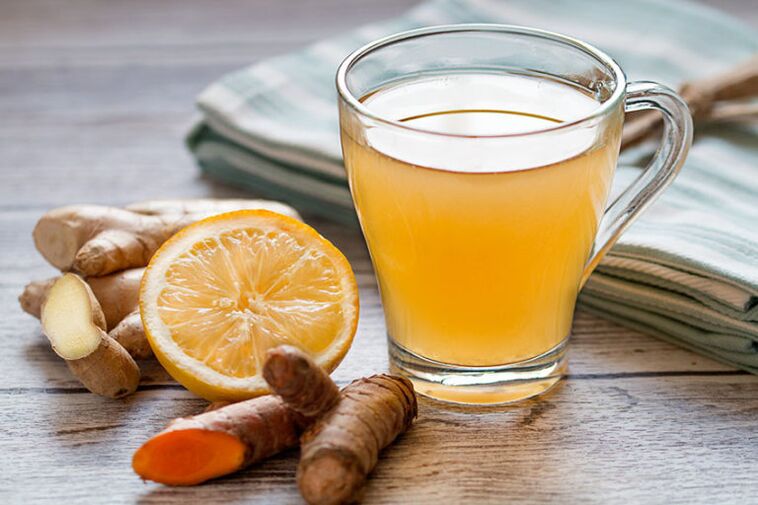 Ginger tea - a healing drink that increases the potency in a man's diet